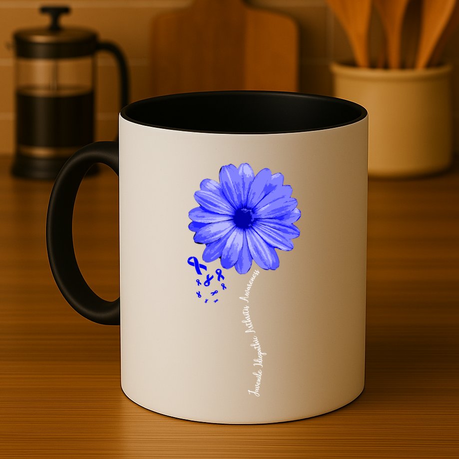 Juvenile Idiopathic Arthritis Awareness Warrior Ribbon Great Gift Mug