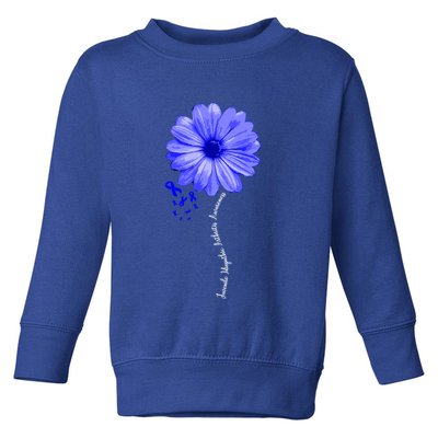 Juvenile Idiopathic Arthritis Awareness Warrior Ribbon Great Gift Toddler Sweatshirt