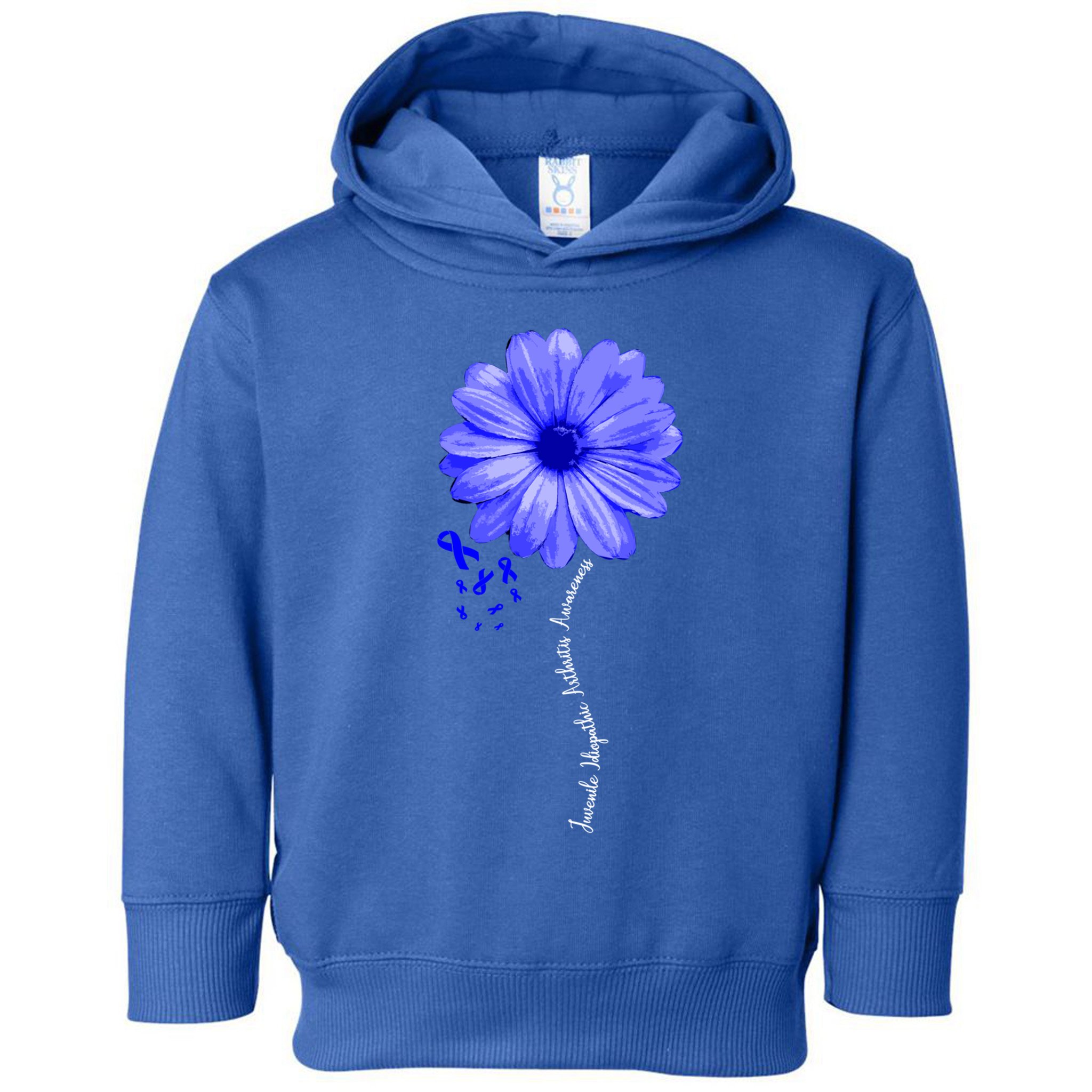 Juvenile Idiopathic Arthritis Awareness Warrior Ribbon Great Gift Toddler Hoodie