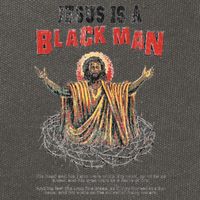 Jesus Is A Black Man His Head And His Hairs Cotton Canvas Backpack