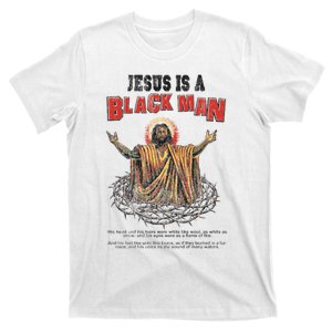 Jesus Is A Black Man His Head And His Hairs T-Shirt