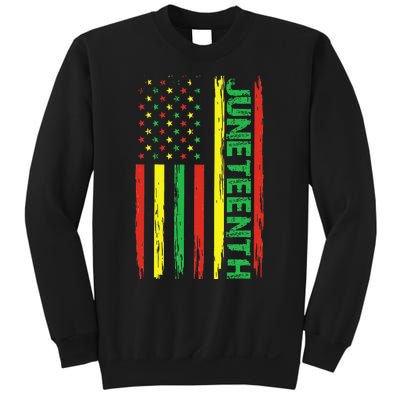 Juneteenth In A Flag For Black History Day Sweatshirt