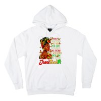 Juneteenth I Am The Storm Black Women Black History Month Hoodie