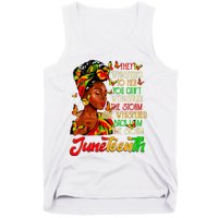 Juneteenth I Am The Storm Black Women Black History Month Tank Top