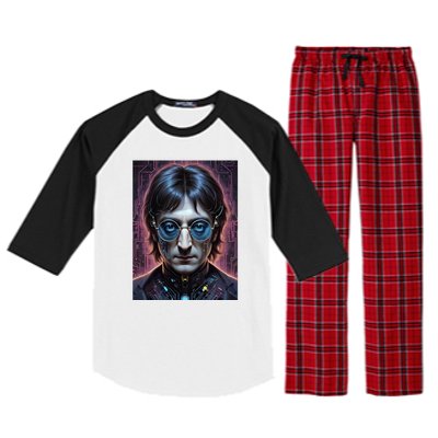 John In A Robotic Raglan Sleeve Pajama Set