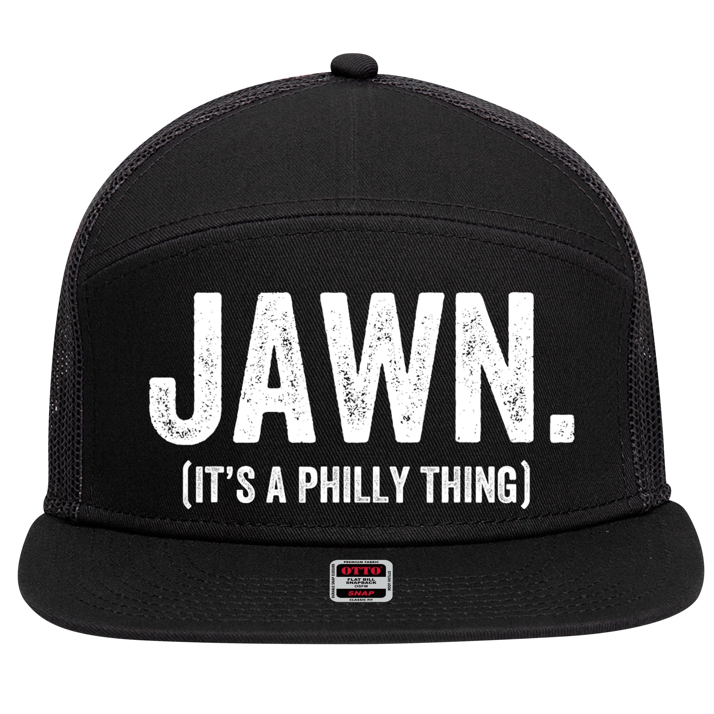 Jawn It's A Philly Thing Philadelphia Fan Pride Love 7 Panel Mesh Trucker Snapback Hat
