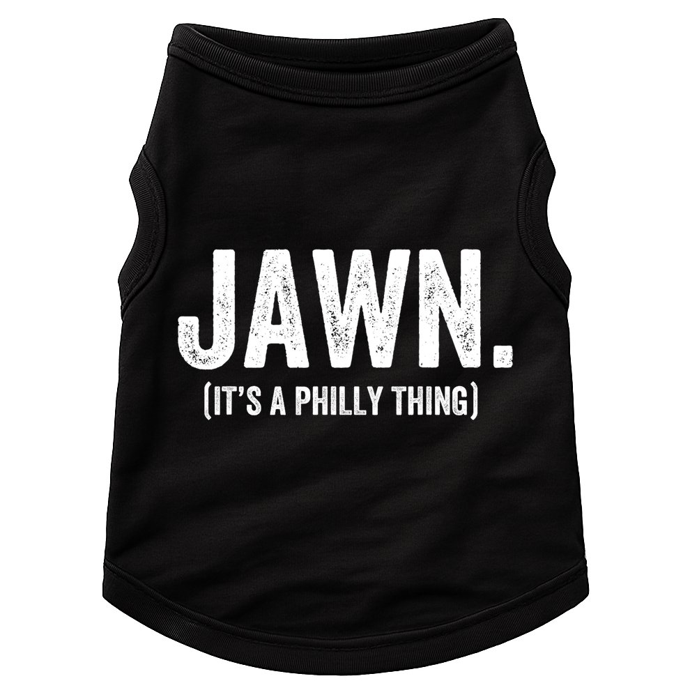 Jawn It's A Philly Thing Philadelphia Fan Pride Love Doggie Tank