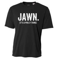 Jawn It's A Philly Thing Philadelphia Fan Pride Love Cooling Performance Crew T-Shirt