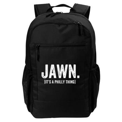 Jawn It's A Philly Thing Philadelphia Fan Pride Love Daily Commute Backpack