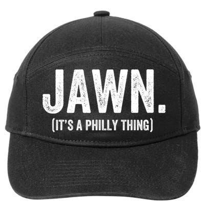 Jawn It's A Philly Thing Philadelphia Fan Pride Love 7-Panel Snapback Hat