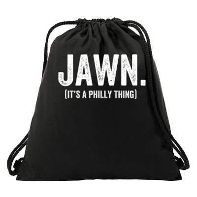 Jawn It's A Philly Thing Philadelphia Fan Pride Love Drawstring Bag