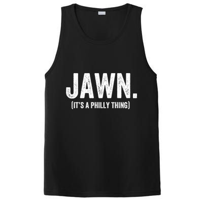 Jawn It's A Philly Thing Philadelphia Fan Pride Love PosiCharge Competitor Tank