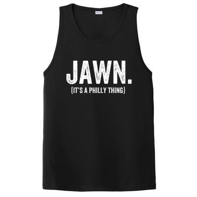 Jawn It's A Philly Thing Philadelphia Fan Pride Love PosiCharge Competitor Tank