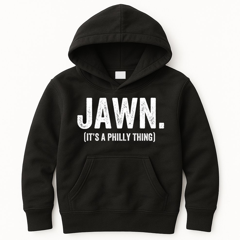 Jawn It's A Philly Thing Philadelphia Fan Pride Love Kids Hoodie