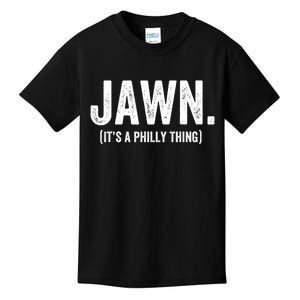 Jawn It's A Philly Thing Philadelphia Fan Pride Love Kids T-Shirt