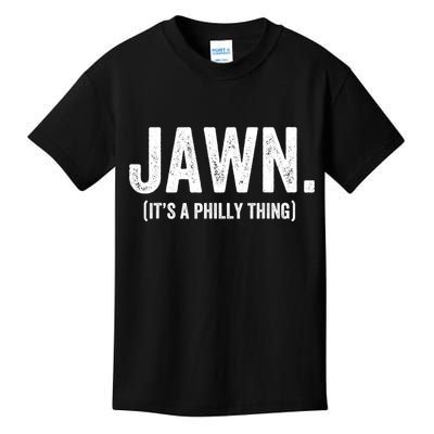 Jawn It's A Philly Thing Philadelphia Fan Pride Love Kids T-Shirt
