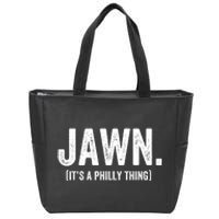 Jawn It's A Philly Thing Philadelphia Fan Pride Love Zip Tote Bag