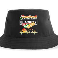 Juneteenth I'm Black Every Day But Today I'm Blackity Black Sustainable Bucket Hat