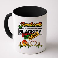 Juneteenth I'm Black Every Day But Today I'm Blackity Black Mug