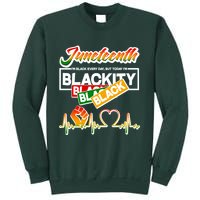 Juneteenth I'm Black Every Day But Today I'm Blackity Black Sweatshirt