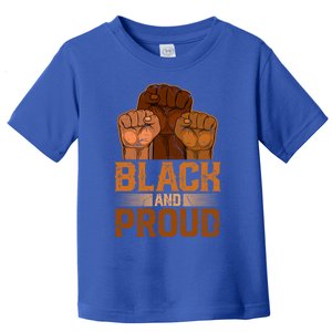 Juneteenth Inspiring Black Leaders Power Fist Hand Meaningful Gift Toddler T-Shirt