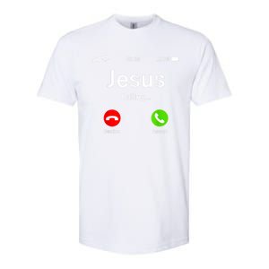 Jesus Is Calling Christian Softstyle CVC T-Shirt