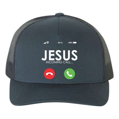 Jesus Is Calling Christian Meaningful Gift Yupoong Adult 5-Panel Trucker Hat