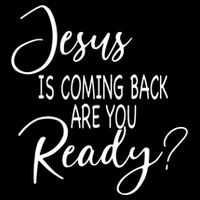 Jesus Is Coming Back Are You Ready Drawstring Bag