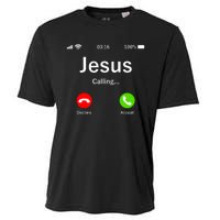 Jesus Is Calling Christian Cooling Performance Crew T-Shirt