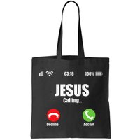 Jesus Is Calling Christian Cross Modern Believe Bag
