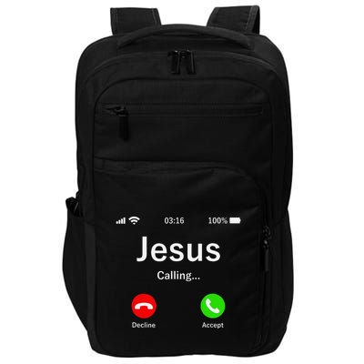 Jesus Is Calling Christian Impact Tech Backpack