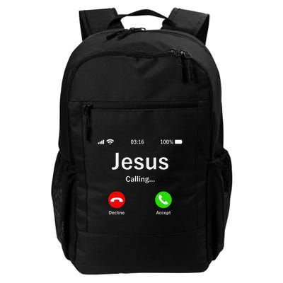 Jesus Is Calling Christian Daily Commute Backpack