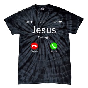 Jesus Is Calling Christian Tie-Dye T-Shirt