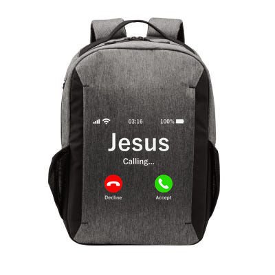 Jesus Is Calling Christian Vector Backpack