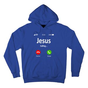 Jesus Is Calling Christian Gift Hoodie