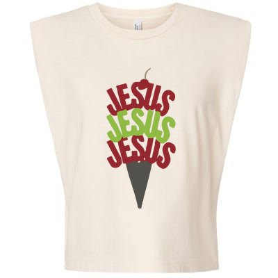 Jesus Ice Cream Garment-Dyed Women's Muscle Tee