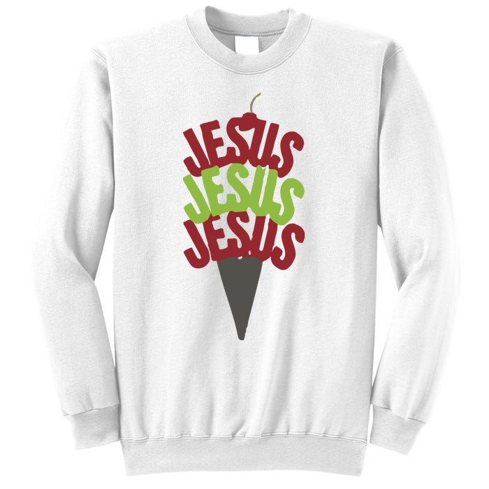 Jesus Ice Cream Sweatshirt