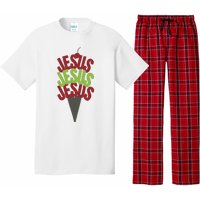 Jesus Ice Cream Pajama Set