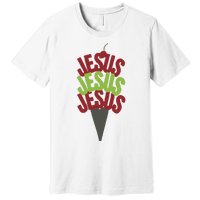 Jesus Ice Cream Premium T-Shirt