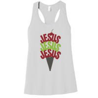 Jesus Ice Cream Women's Racerback Tank