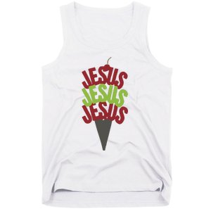 Jesus Ice Cream Tank Top