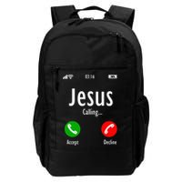 Jesus Is Calling Christian T Backpack