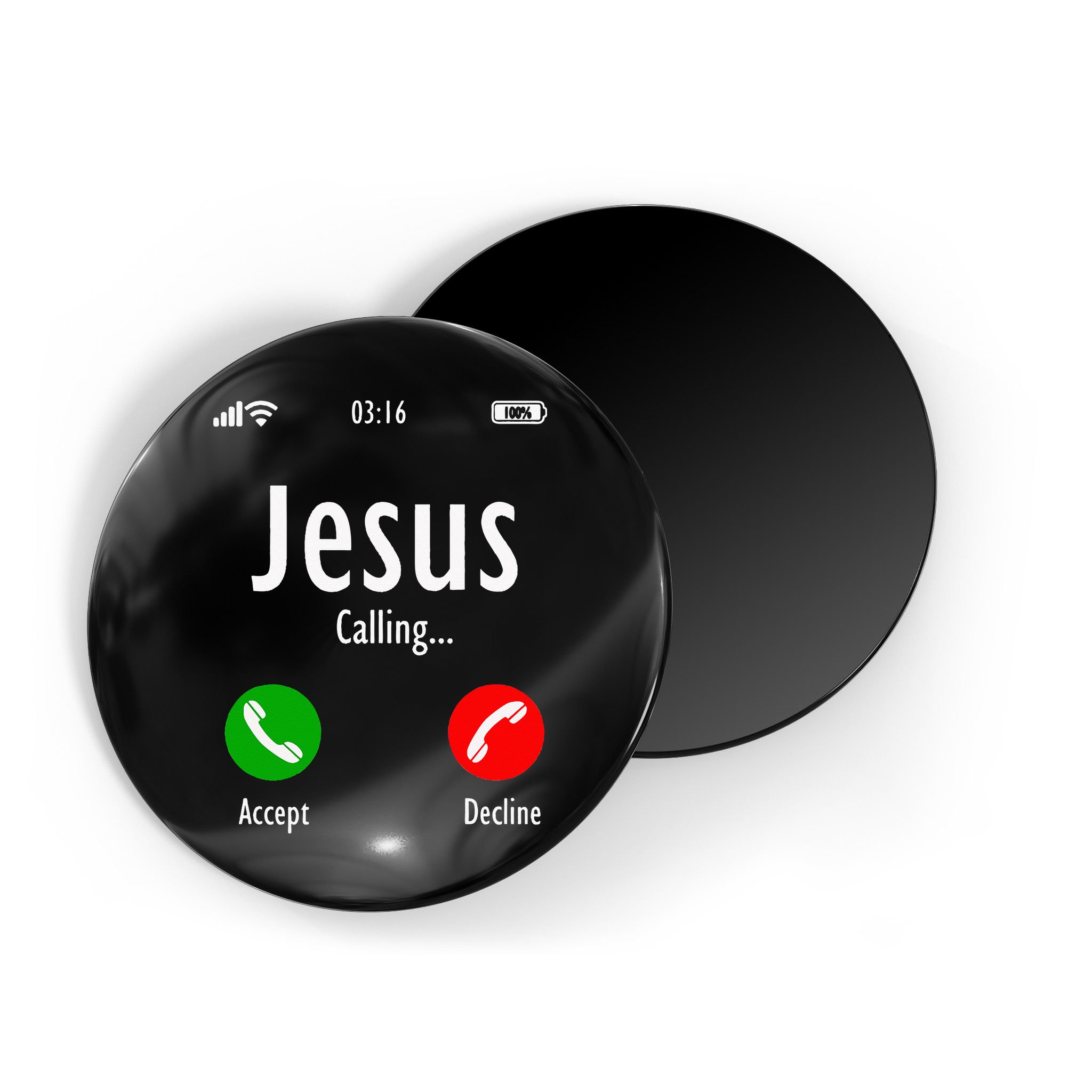 Jesus Is Calling Christian T Magnet