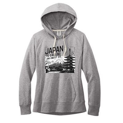 Japan Is Calling And I Must Go Women's Fleece Hoodie