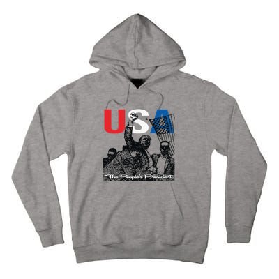 Justified In Christ The PeopleS President Tall Hoodie