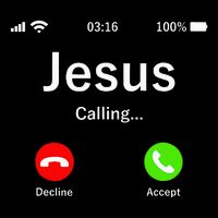 Jesus Is Calling Christian Impact Tech Backpack
