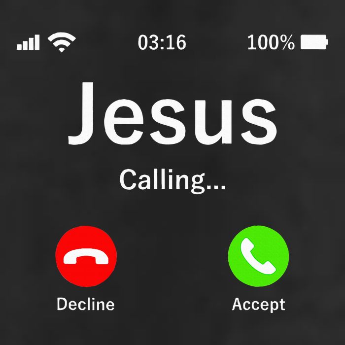 Jesus Is Calling Christian 12oz Stainless Steel Coffee Mug