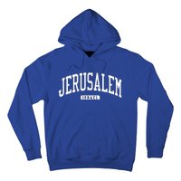 Jerusalem Israel College University Style Hoodie