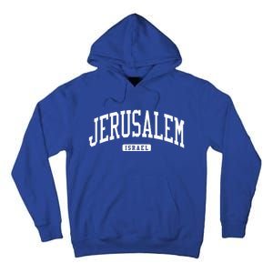 Jerusalem Israel College University Style Tall Hoodie