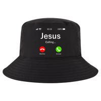 Jesus Is Calling Christian Cool Comfort Performance Bucket Hat